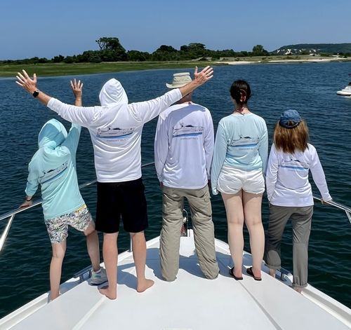 Customer photo review of Dri-Fit Custom Boat Shirts - Long Sleeve