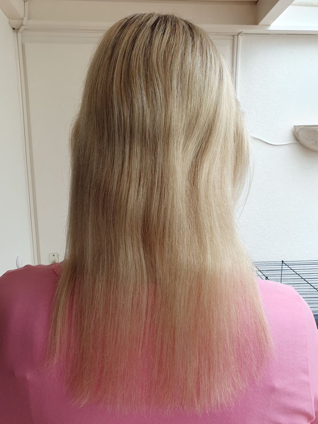 Customer photo review of Miracle Hair Treatment