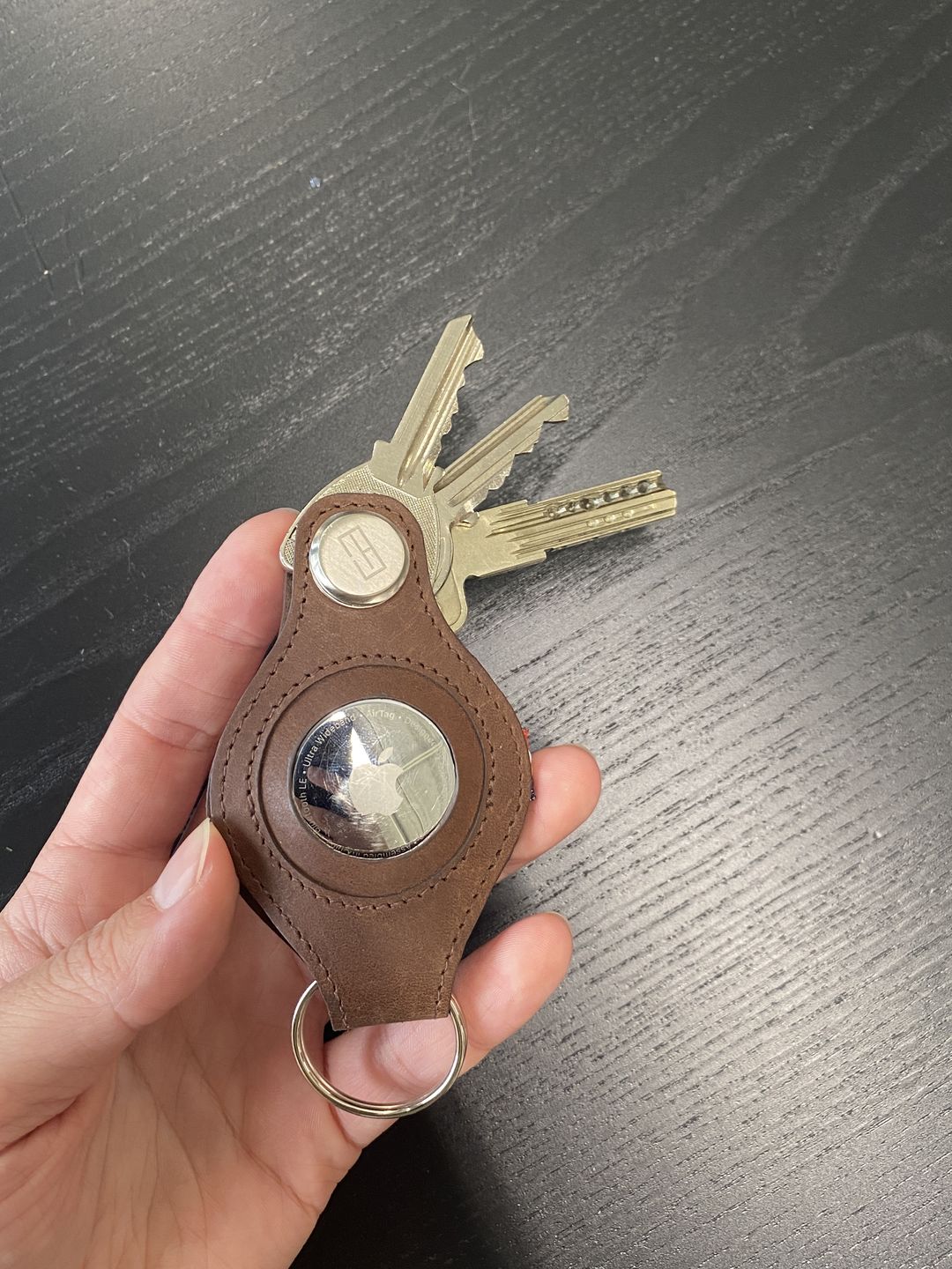 Customer photo review of Lusso AirTag Key Holder