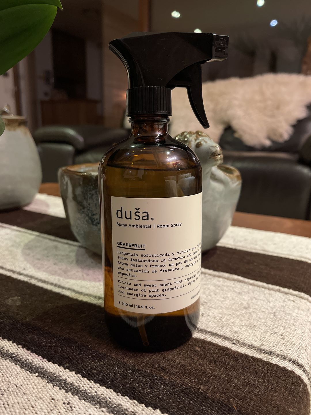 Customer photo review of Grapefruit - Aromatizante en Spray |  Para Telas y Ropa de Cama | Eliminador de olores en Spray - 500ml