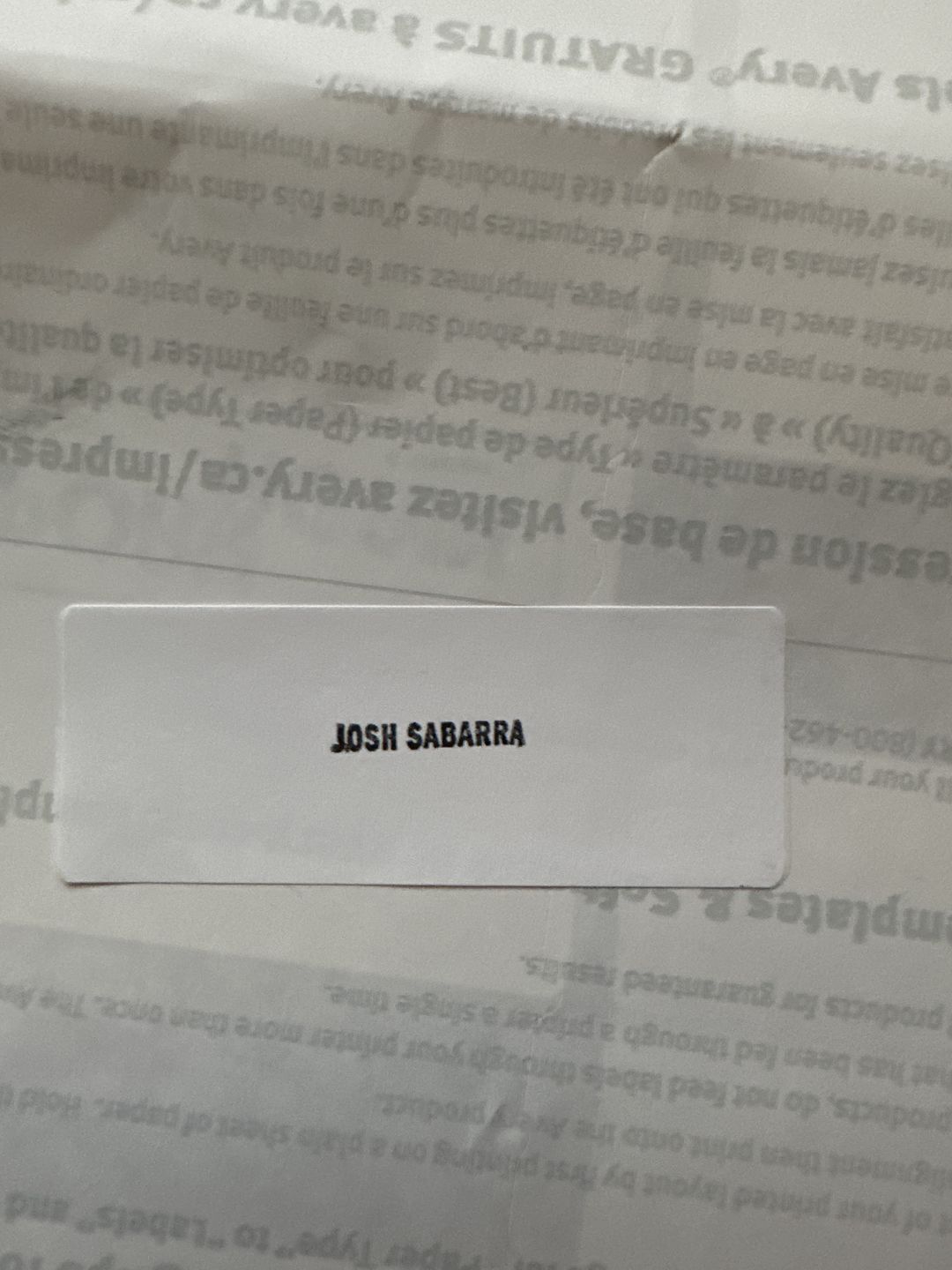 Customer photo review of Small Wood Stamp