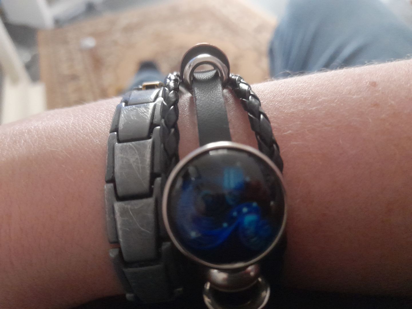 Customer photo review of Aquarius Spirit Bracelet