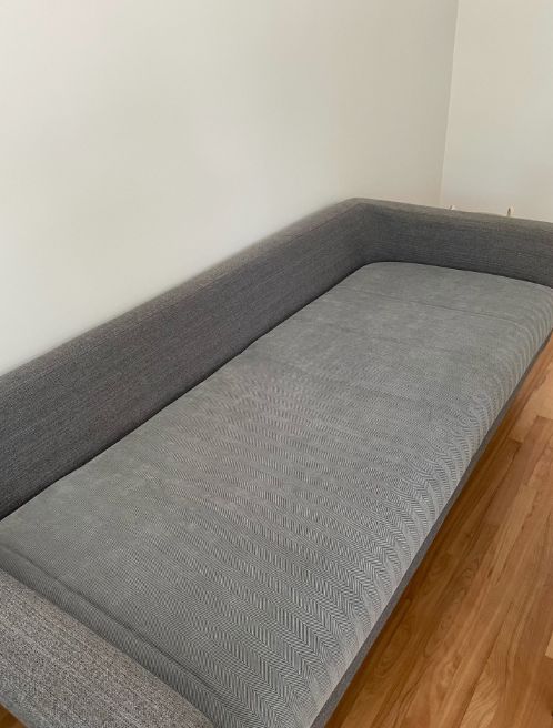 Customer photo review of Protège-Canapé Luxueux en Chenille Herringbone