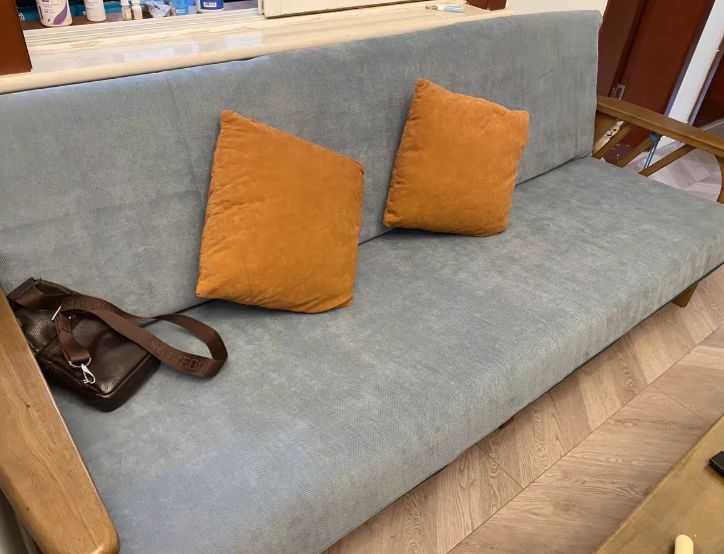 Customer photo review of Protège-Canapé Luxueux en Chenille Herringbone