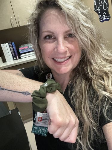 Customer photo review of Butter Soft OG Scrunchies