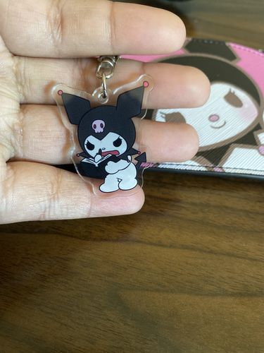Customer photo review of Kuromi and Baku Inspired Keychains