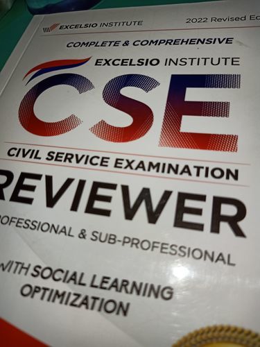 Customer photo review of ULTIMATE ALL-IN-ONE Civil Service Exam Reviewer 2023