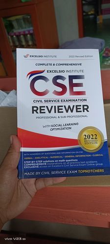 Customer photo review of ULTIMATE ALL-IN-ONE Civil Service Exam Reviewer 2023