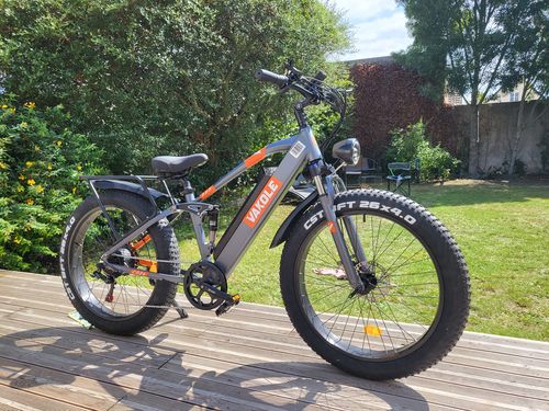 Customer photo review of VAKOLE CO26 26" 750W Fat Bike E Mountain Bike EMTB 15Ah E-bike