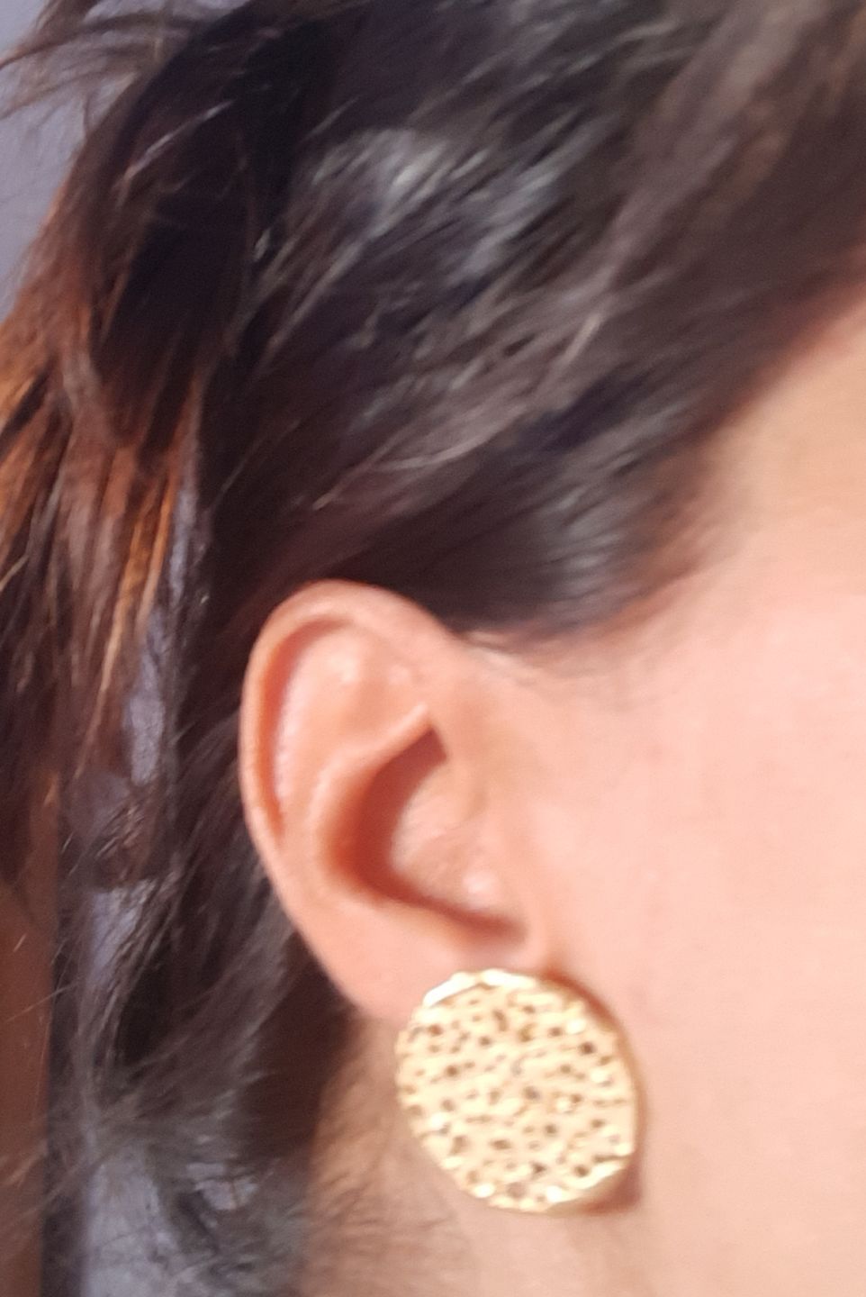 Customer photo review of ORECCHINI “ROSSANA”