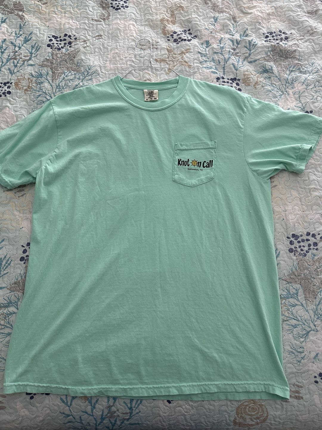 Customer photo review of Custom Boat T-Shirts With Front Pocket
