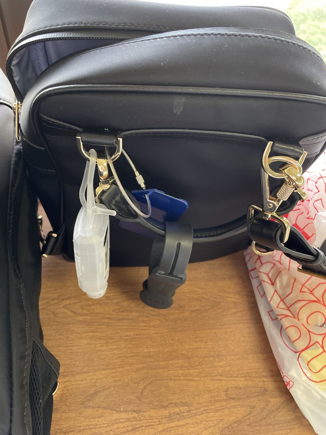 Customer photo review of Carmel Convertible Backpack and Crossbody