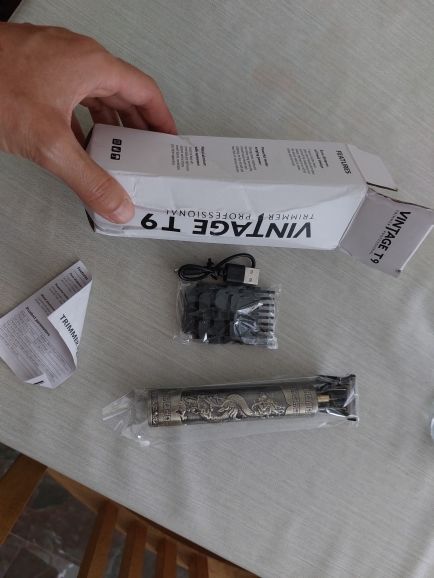 Customer photo review of Professional Cordless Hair Trimmer - (FREE Delivery)