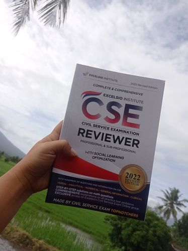 Customer photo review of ULTIMATE ALL-IN-ONE Civil Service Exam Reviewer 2023