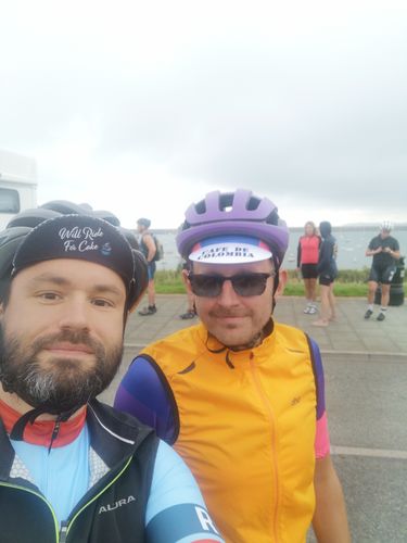 Customer photo review of Cafe De Colombia Retro Cycling Cap