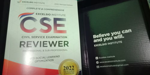 Customer photo review of ULTIMATE ALL-IN-ONE Civil Service Exam Reviewer 2023
