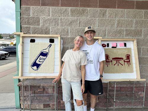 Customer photo review of Colorado Tufting Classes by Tuft-Love