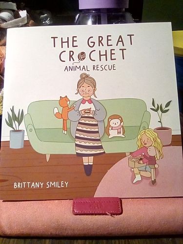 Customer photo review of The Great Crochet Animal Rescue Illustrated Book & Bunny Crochet Pattern