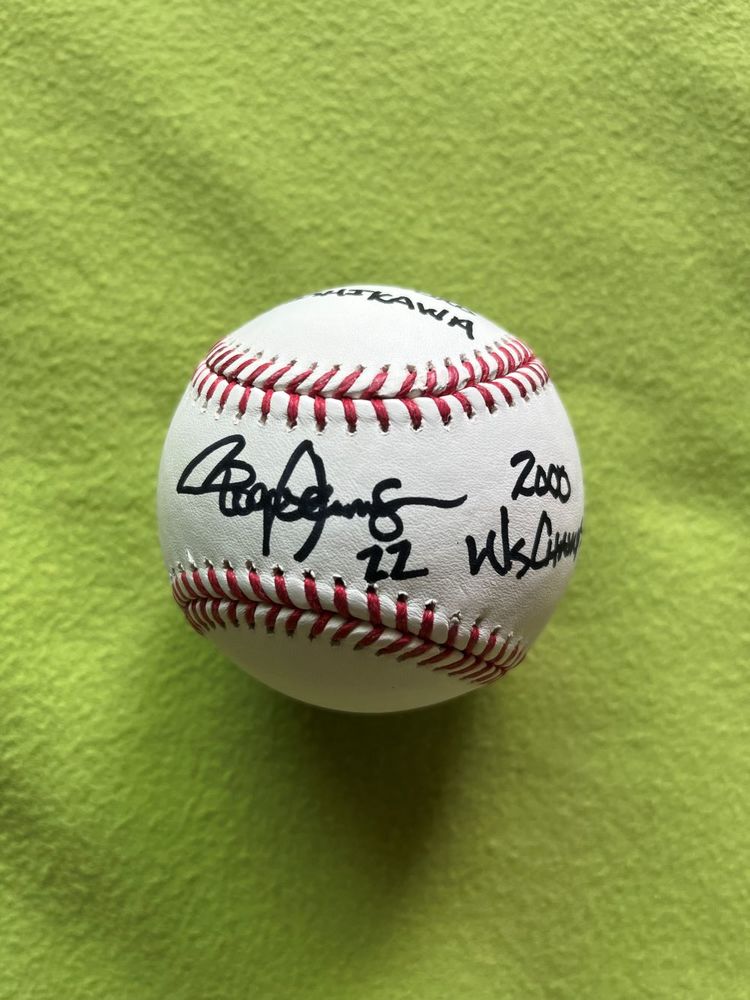 Customer photo review of Roger Clemens Autograph Signing