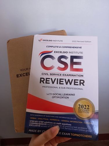 Customer photo review of ULTIMATE ALL-IN-ONE Civil Service Exam Reviewer 2023