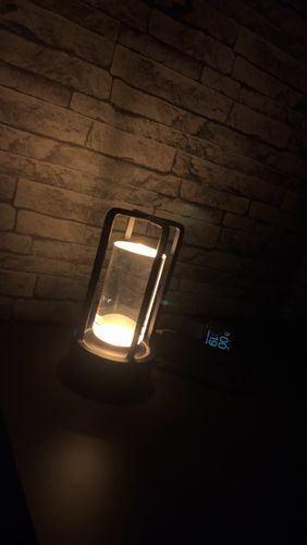 Customer photo review of LitLamp™ - Crystal Lantern