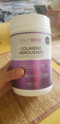 Customer photo review of COLÁGENO HIDROLIZADO CON VITAMINA C, D3, BIOTINA Y SEMILLAS DE UVA