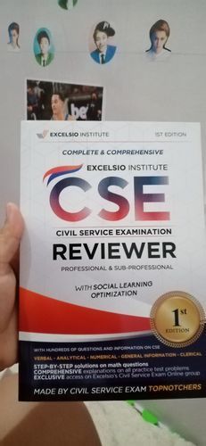 Customer photo review of ULTIMATE ALL-IN-ONE Civil Service Exam Reviewer 2023