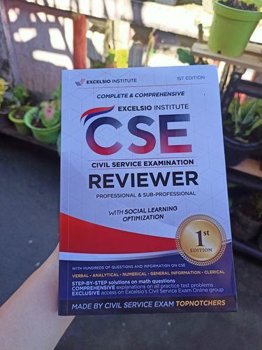 Customer photo review of ULTIMATE ALL-IN-ONE Civil Service Exam Reviewer 2023