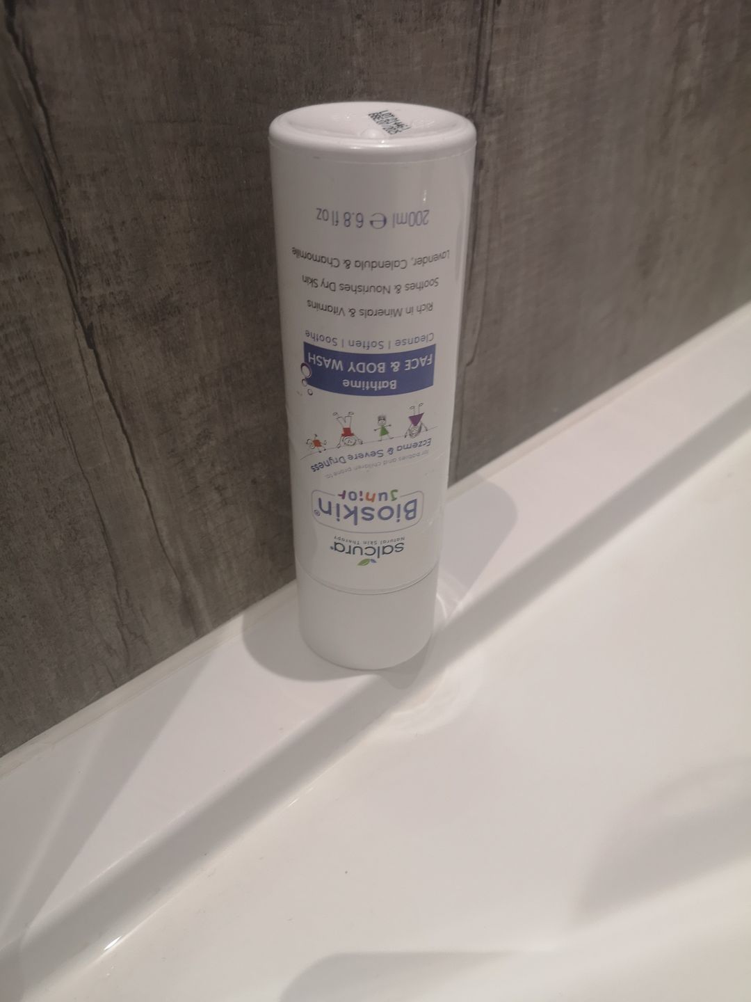 Customer photo review of Bioskin Junior Face & Body Wash