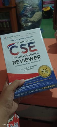 Customer photo review of ULTIMATE ALL-IN-ONE Civil Service Exam Reviewer 2023