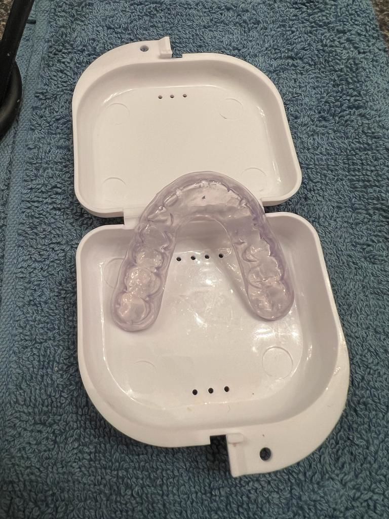Customer photo review of 3mm Soft Durable Night Guard for Heavy Teeth Grinding/Clenching- Strong Protection with All-Night Comfort