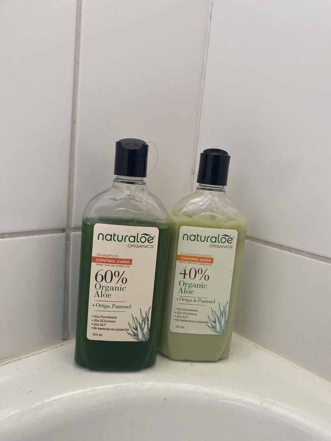 Customer photo review of Shampoo Control Caída Todo tipo de cabello 350ml