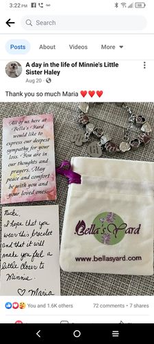 Customer photo review of No Longer by my Side Bracelet