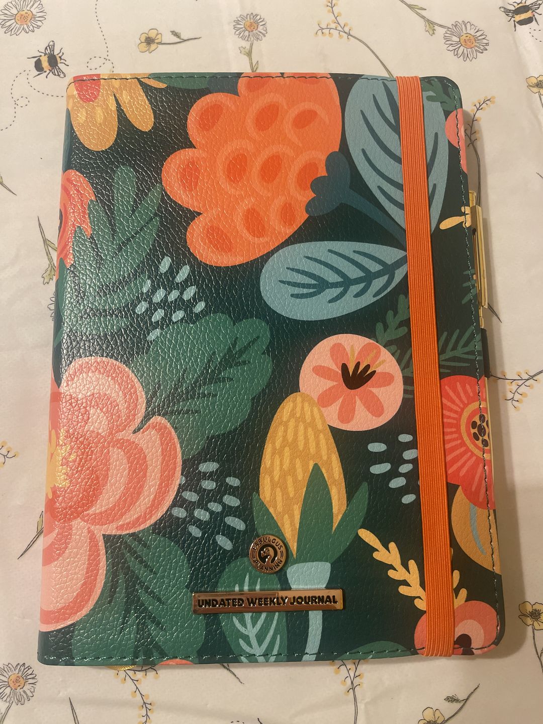 Customer photo review of Floral - Planning Journal