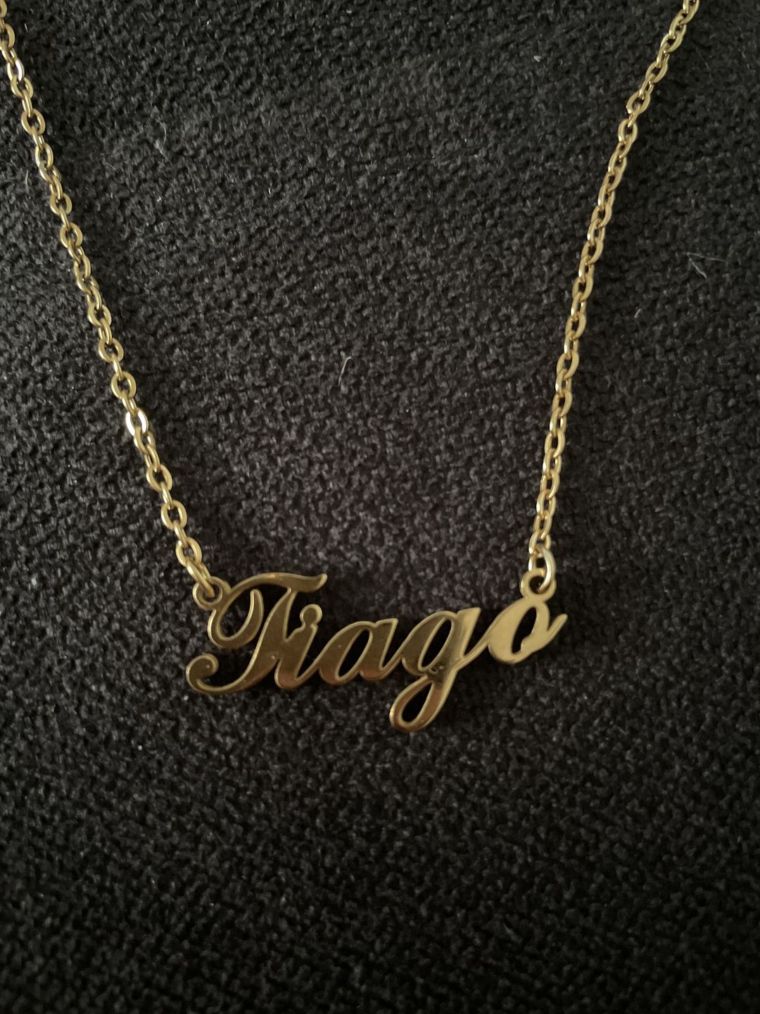 Customer photo review of Collier Prénom Style Classique