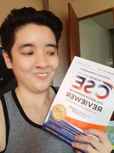 Customer photo review of ULTIMATE ALL-IN-ONE Civil Service Exam Reviewer 2023
