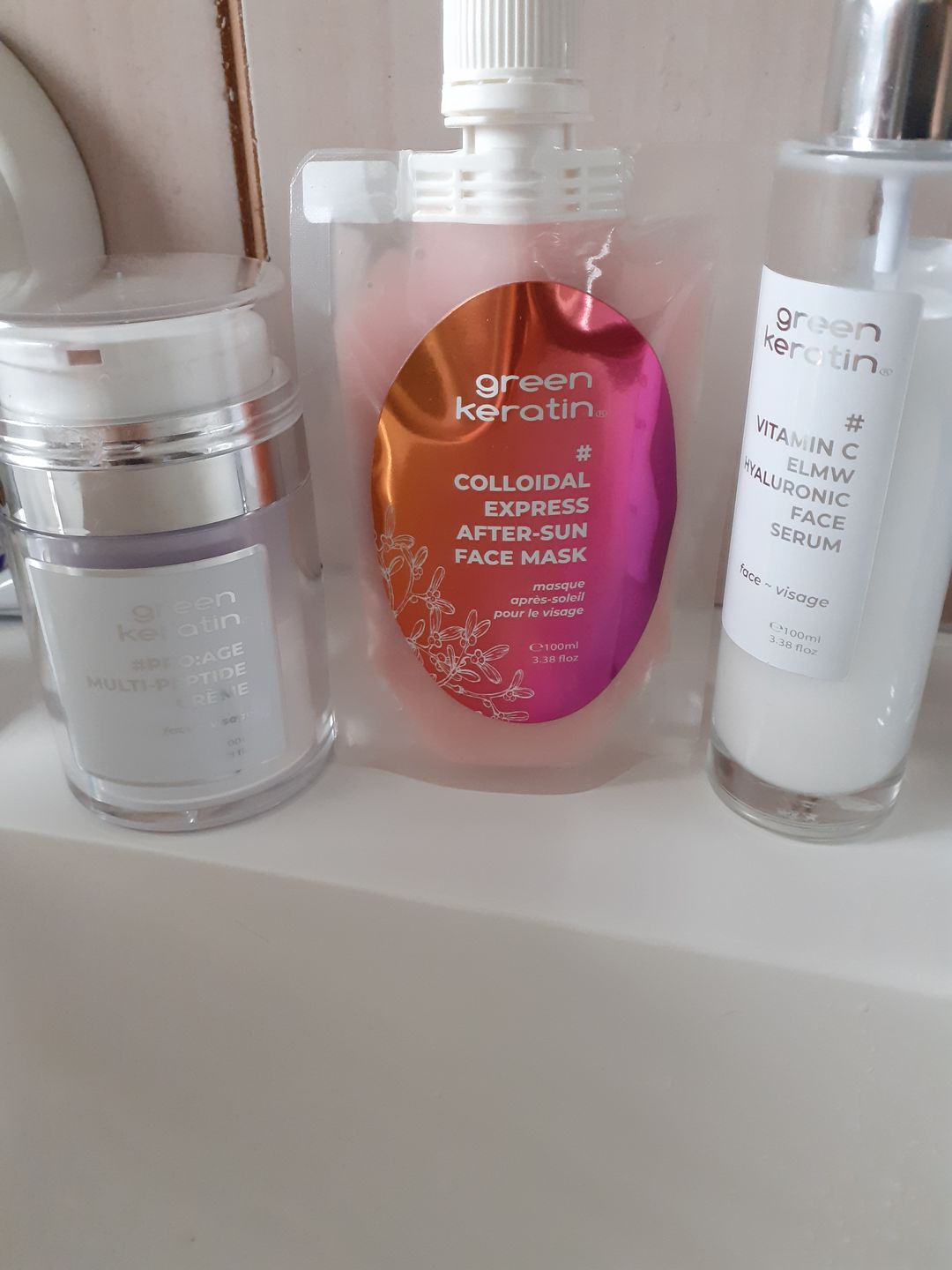 Customer photo review of PRO:AGE MULTI PEPTIDE - Crème pour le visage