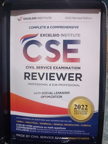 Customer photo review of ULTIMATE ALL-IN-ONE Civil Service Exam Reviewer 2023