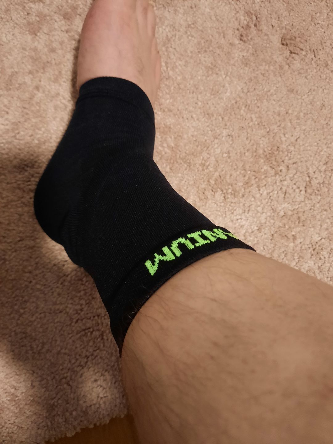 Customer photo review of eXtend High – Kompressionilkkatuet - Musta – x2