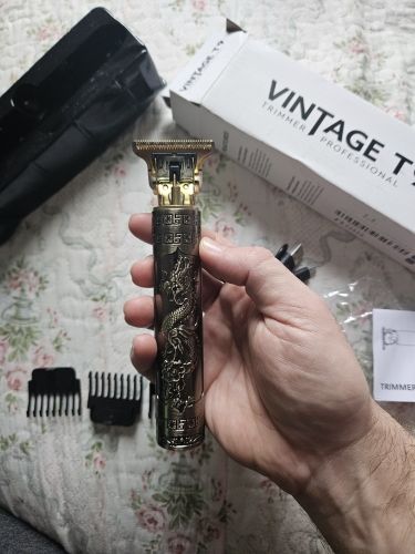 Customer photo review of Professional Cordless Hair Trimmer - (FREE Delivery)