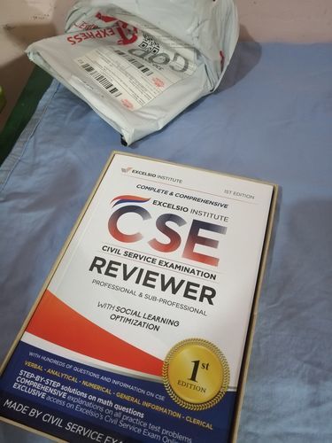 Customer photo review of ULTIMATE ALL-IN-ONE Civil Service Exam Reviewer 2023