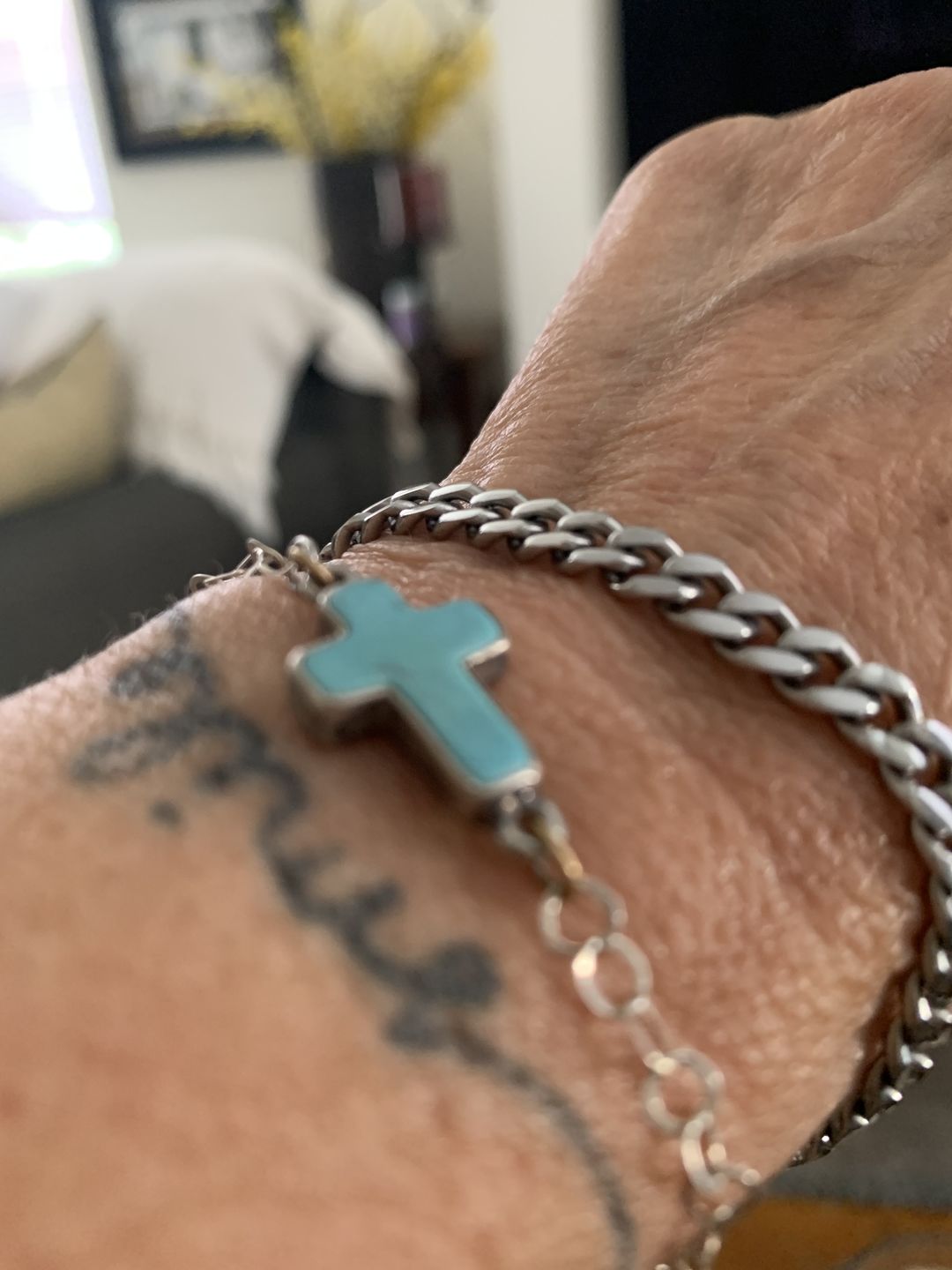 Customer photo review of 5mm Cuban Link Bracelet
