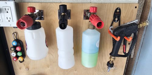 Customer photo review of Automatic Foam Cannon Mount
