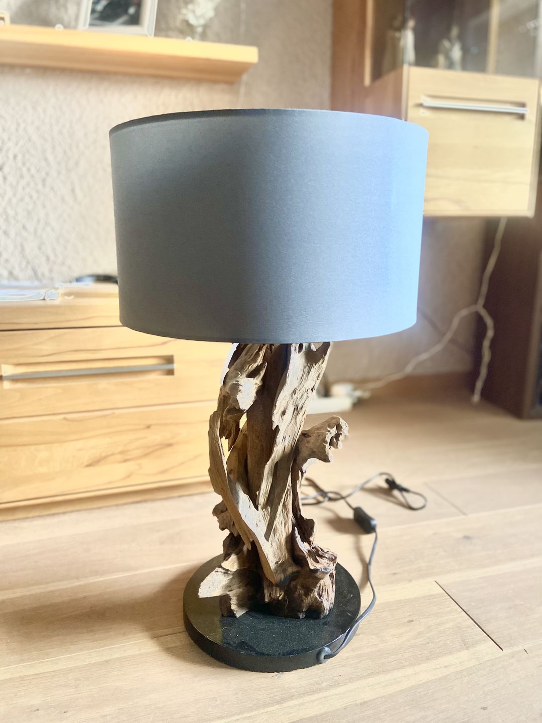 Customer photo review of Wurzel Tischlampe IKAL XS | Höhe 62 cm inkl. Lampenschirm