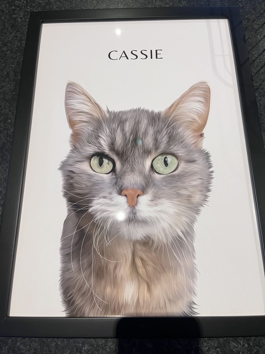 Customer photo review of One-Pet Portrait