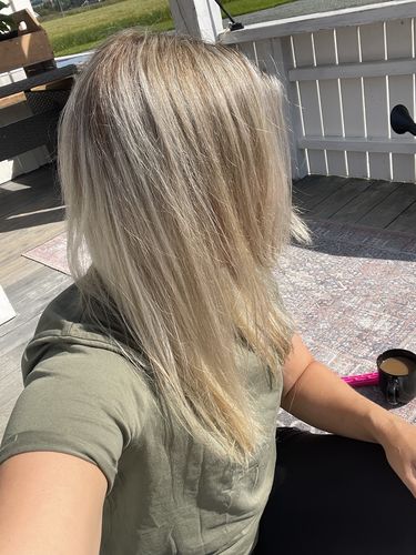 Customer photo review of LA Sunkissed Touch Up Color