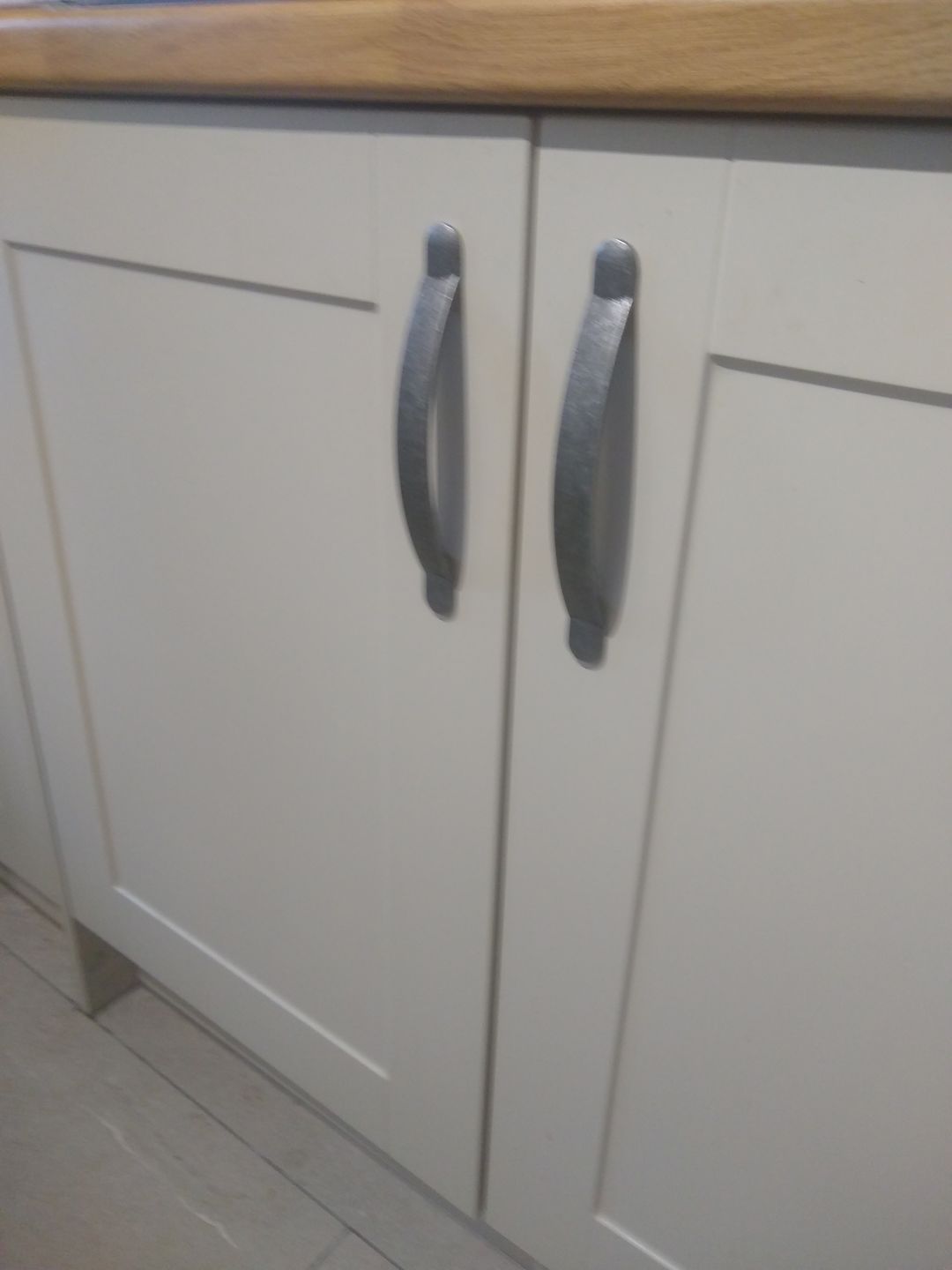 Customer photo review of Monmouth Iron Cupboard Handles