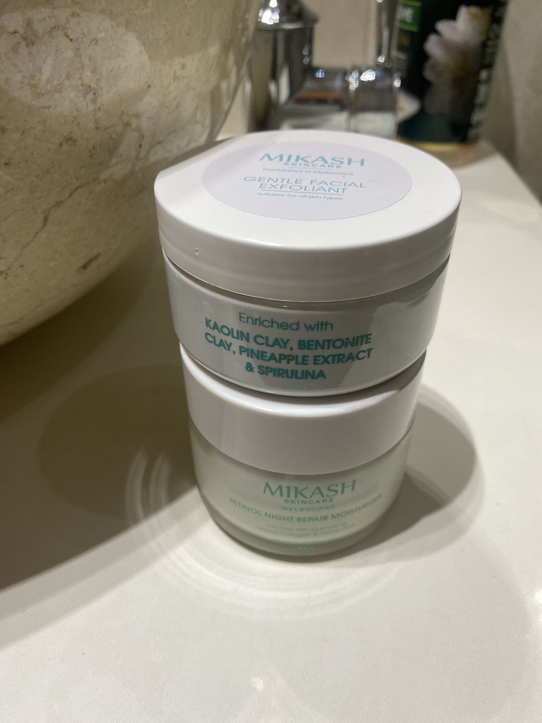 Customer photo review of Enzyme Exfoliant 100ml