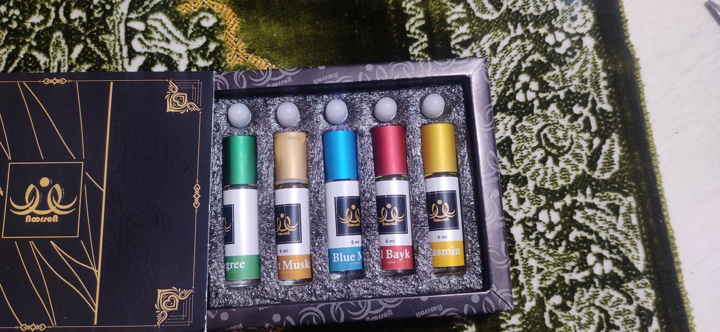 Customer photo review of Silver Combo (05 x 06Ml : Pack of 05)