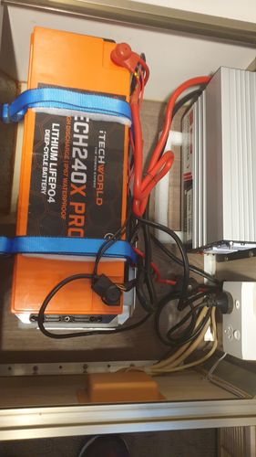 Customer photo review of iTECH240X PRO 240Ah 12V Deep Cycle Lithium Battery